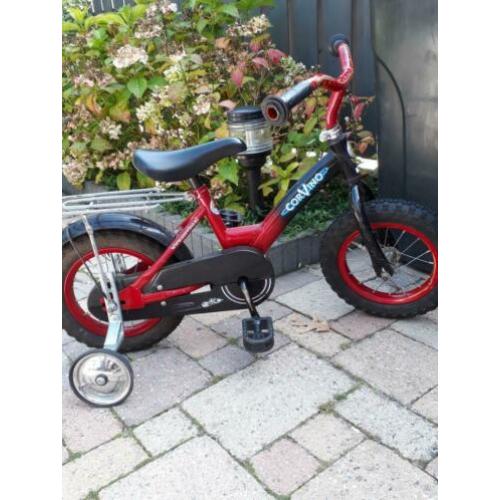 Corvino kinderfiets 16 inch rood