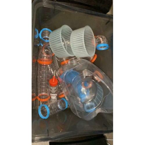 Ferplast buizen rad drinkfles extra stuk gym voerbak