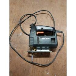 Gebruikte Black and Decker BD531 decoupeerzaag in koffer!!!