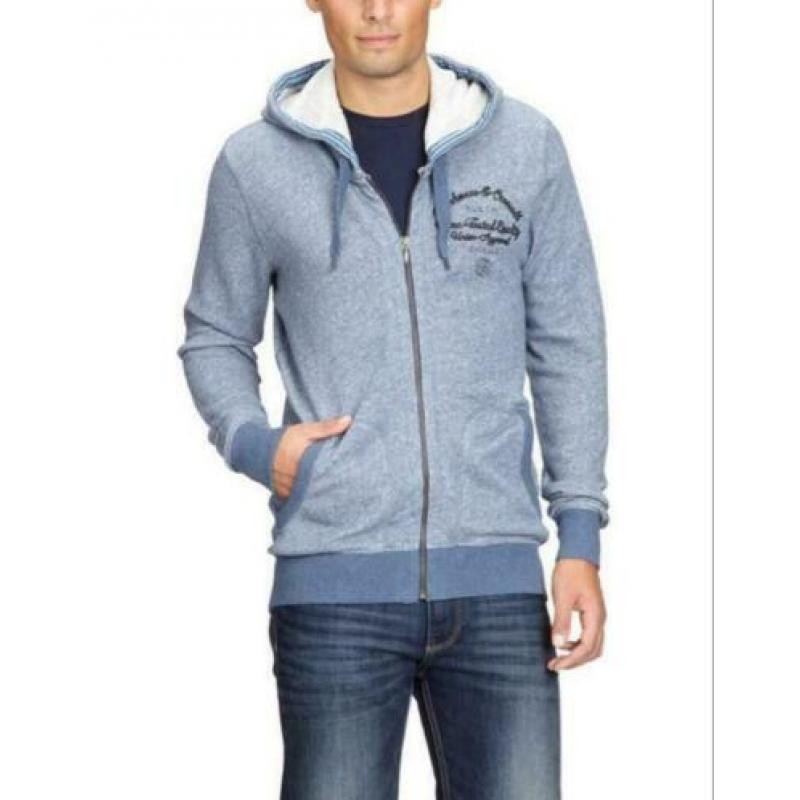 Heren Replay vest - blauw - maat S (valt meer als M)