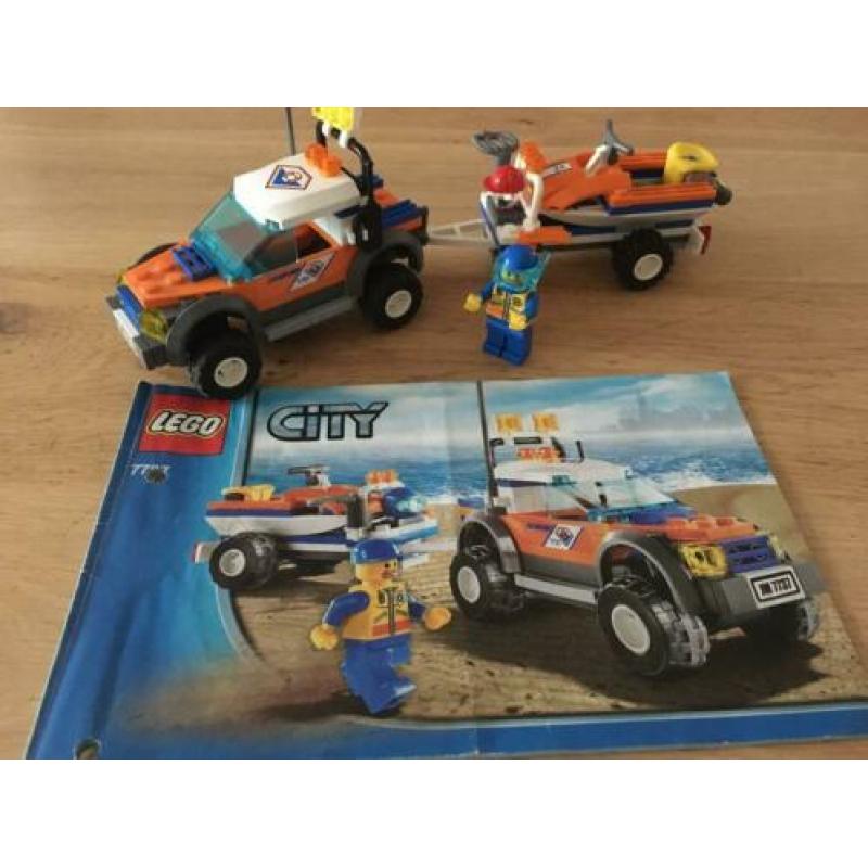 Lego City 7736 7737 Strandset