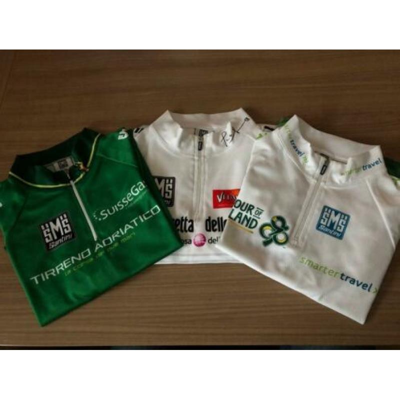 3x SMS Santini Official Tour Wielrenshirt