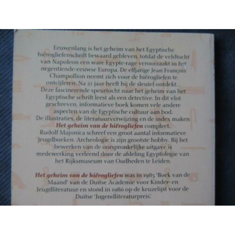 Het geheim van de Hiërogliefen De avontuurlijke ontcijfering