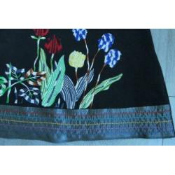 DESIGUAL Geborduurd Bloemen-Rokje maat M