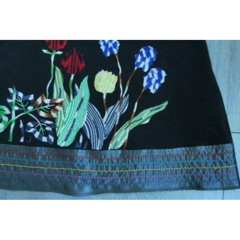 DESIGUAL Geborduurd Bloemen-Rokje maat M