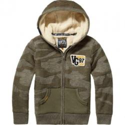 2x mooie Vingino vest teddyvoering maat 10