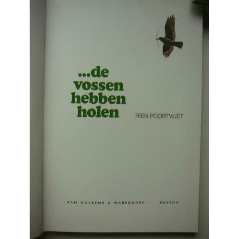 Rien poortvliet, de vossen hebben holen
