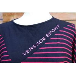 Shirt zwart Versace sport mt M