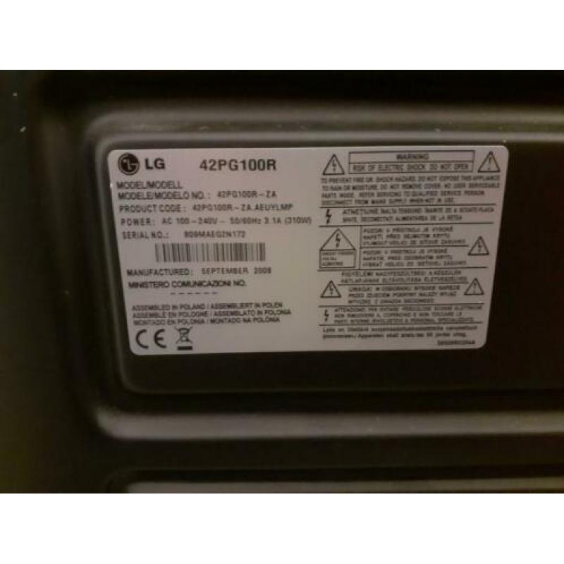 Lg tv 42 inc bieden