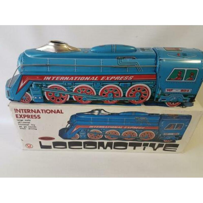 Grote blikken trein