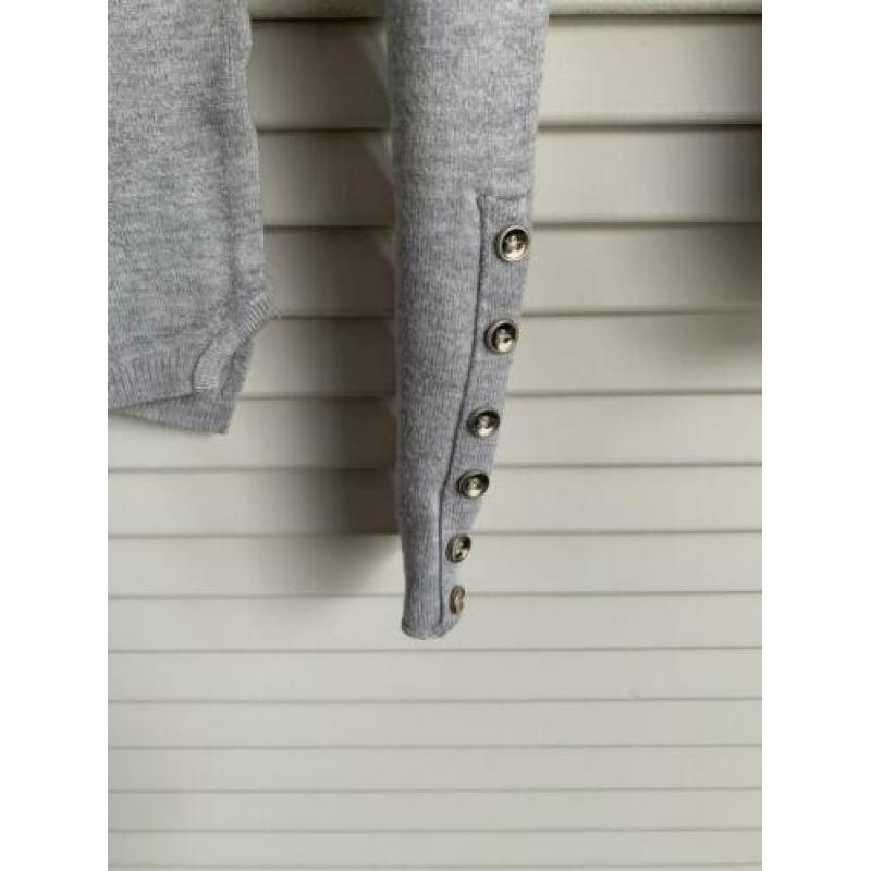 Zara lichtgrijs vest S 36