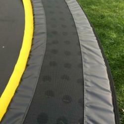 Ingraaf Trampoline Flatground Capital Play Black 427 cm 811