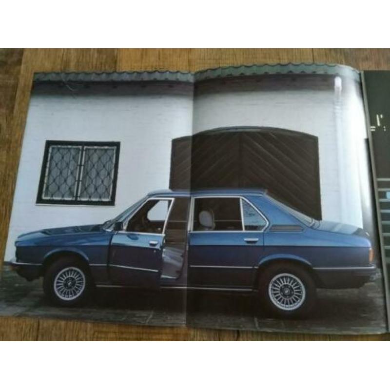 BMW 5 serie e12 schitterende folder uit 1/1979