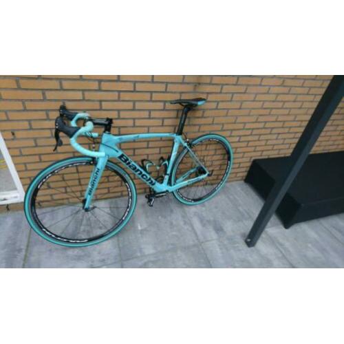 Bianchi Oltre XR1 kleur Celeste veloce 10-speed