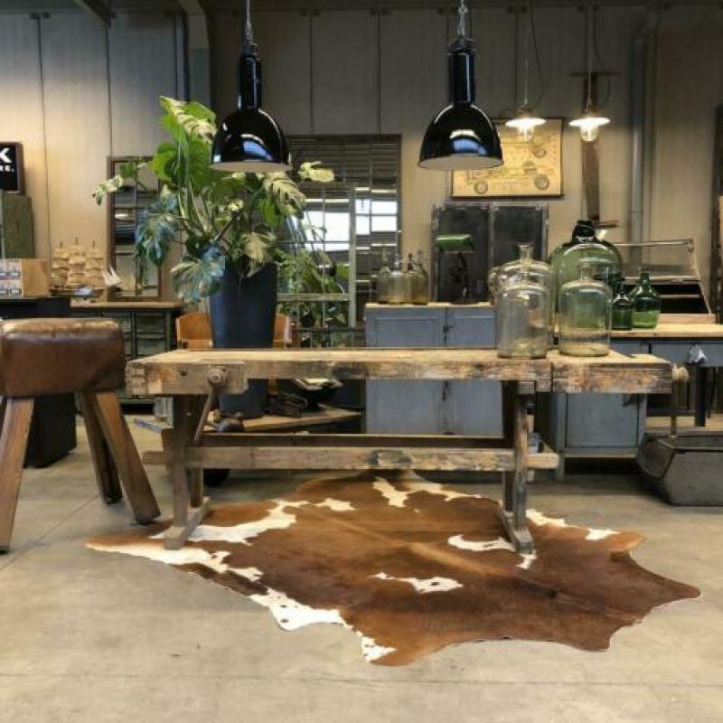 Werkbank, antieke, oude werktafel, toonbank, vintage, antiek