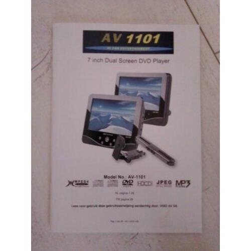Auto schermen dvd, USB, aux en cd te koop.