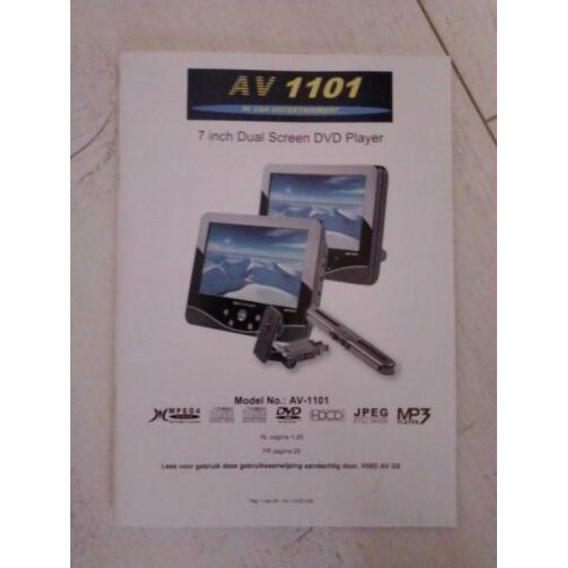 Auto schermen dvd, USB, aux en cd te koop.