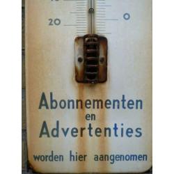 Elseviers emaille reclame bord thermometer