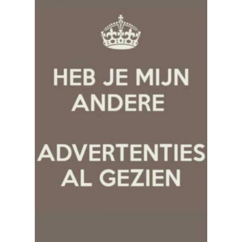 Nieuw in Verpakking 2X Vouwgordijnen