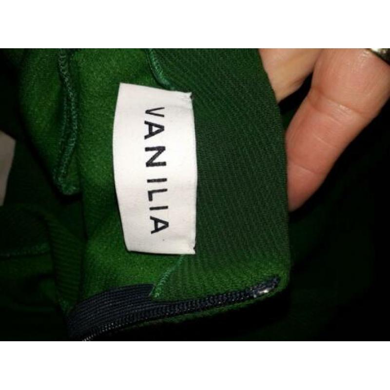Vanilia prachtige shirt maat 36 ZGAN groen