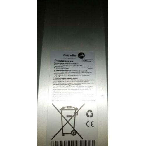 Gazelle innergy accu 11,27 Ah