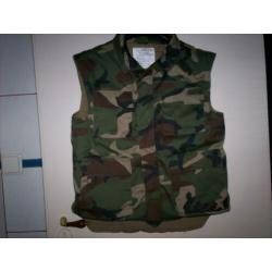 Dumpstore Camouflage Body Warmer.