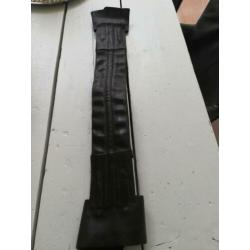 Bruine leren singel 60 cm