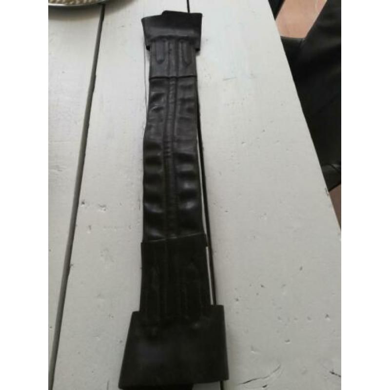 Bruine leren singel 60 cm