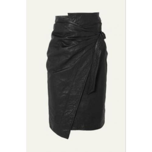 Mooie Isabel Marant lederen kokerrok(nieuw)met prijskaart