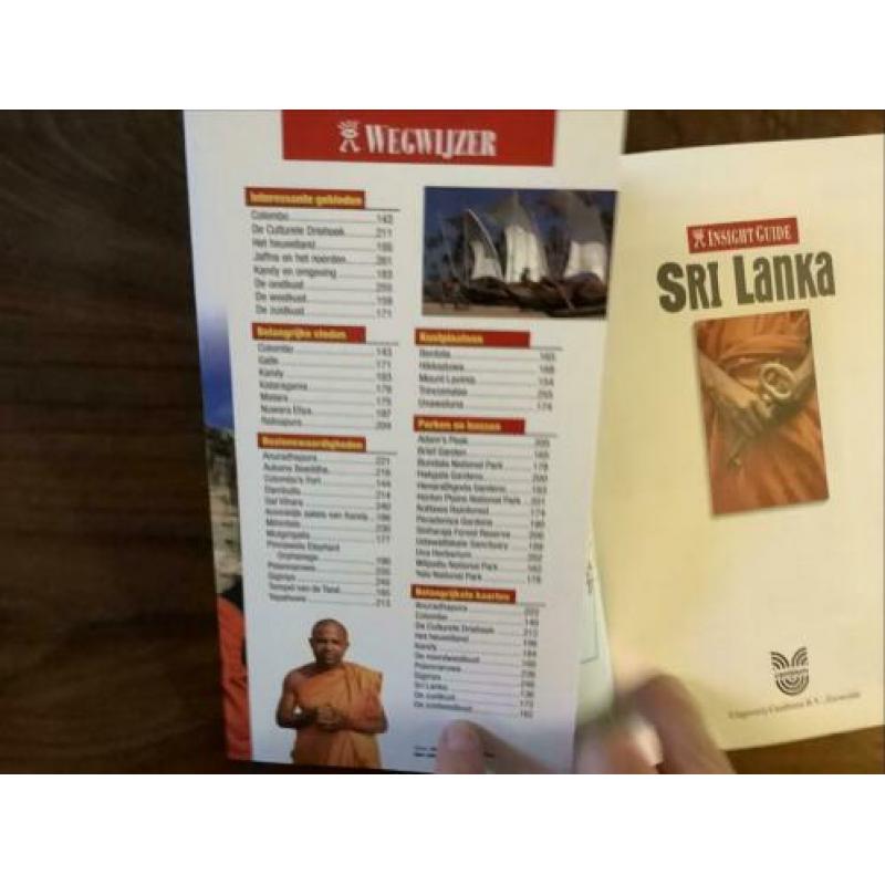 Sri Lanka Ceylon 312pg NL reisgids Insight Guide kaarten tip