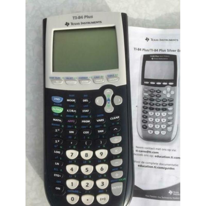 Texas instruments TI 84 plus grafische rekenmachine wiskunde