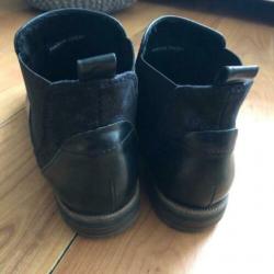 Donkerblauwe chelsea boots MARCO TOZZI zeer goede staat 41