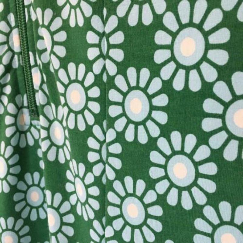 Tante Betsy jurk maat L (valt klein) Zippy Sunny Green