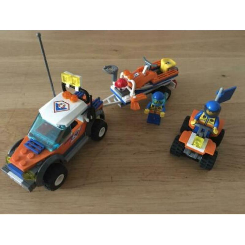 Lego City 7736 7737 Strandset