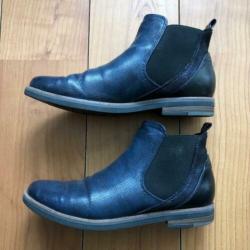 Donkerblauwe chelsea boots MARCO TOZZI zeer goede staat 41