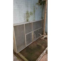 Aluminium Volière panelen