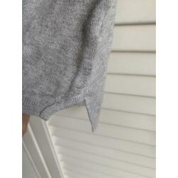 Zara lichtgrijs vest S 36