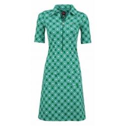 Tante Betsy jurk maat L (valt klein) Zippy Sunny Green