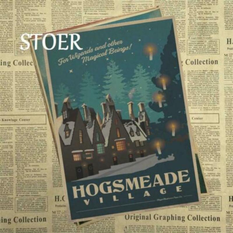Harry Potter Zwerkbal Quidditch Snaai toernooi poster boeken