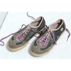 Stoere leren damesschoenen.Mt 39.Merk Simple