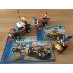 Lego City 7736 7737 Strandset