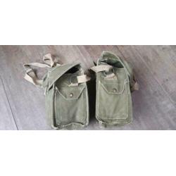 2x Engelse light Gasmasker tassen WO2 ????