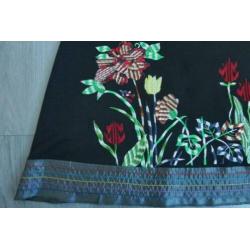 DESIGUAL Geborduurd Bloemen-Rokje maat M