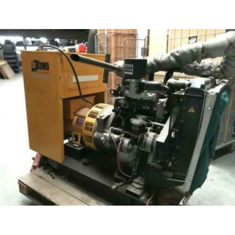 Aggregaat generator SDMO dieselmotor 400V, 27KVA, 21,6kW