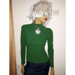 Vanilia prachtige shirt maat 36 ZGAN groen