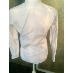 RALPH LAUREN roze wit gestreept blousje maat S