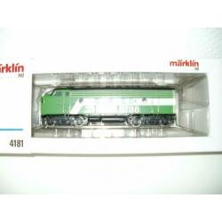 Marklin no 4181Burlington Ho diesellok f7.