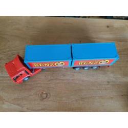Siku MAN TGA Circus Herman Renz containers 1:55 NM