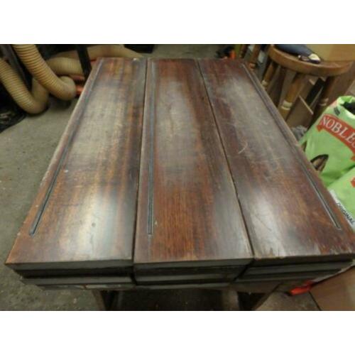 Traptreden 15 stuks 102 x 25 x 4 cm hardhout meranti
