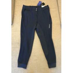 Nieuw Ariat Rijbroek Pro, full seat siliconen, maat 46, navy